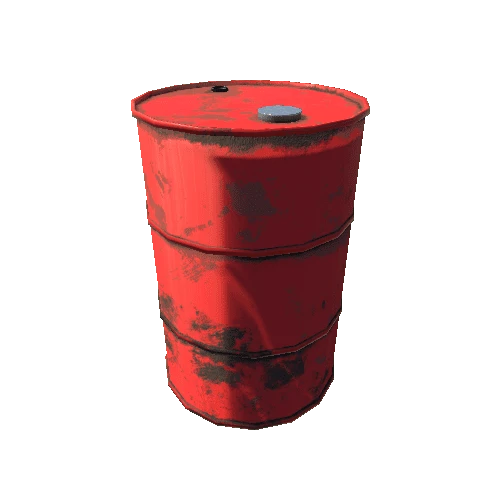 Oil Barrel (RustyRed)